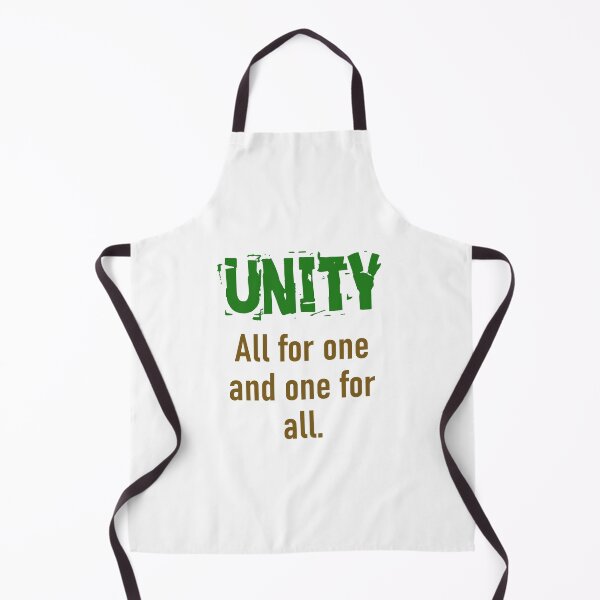 Item preview, All For One And One For All - Unity Quote designed and sold by CrankyOldDude.