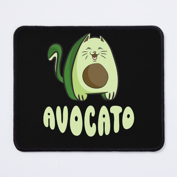 Item preview, AVOCATO - funny cute cat avocado designed and sold by KatisDesign.