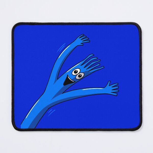 Item preview, Blue Wacky Waving Inflatable Arm Flailing Tube Man Portrait designed and sold by Yeomans Cartoons.