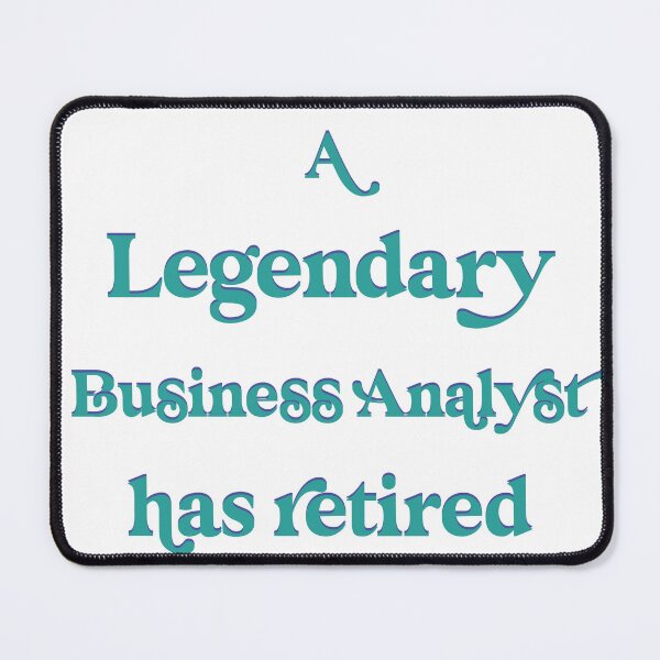 Item preview, A Legendary Business Manager has retired Abstract Text designed and sold by Latmassology.