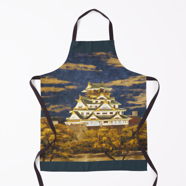 Item preview, Elegant Osaka Castle Japan Creative Art designed and sold by brilliant-com.