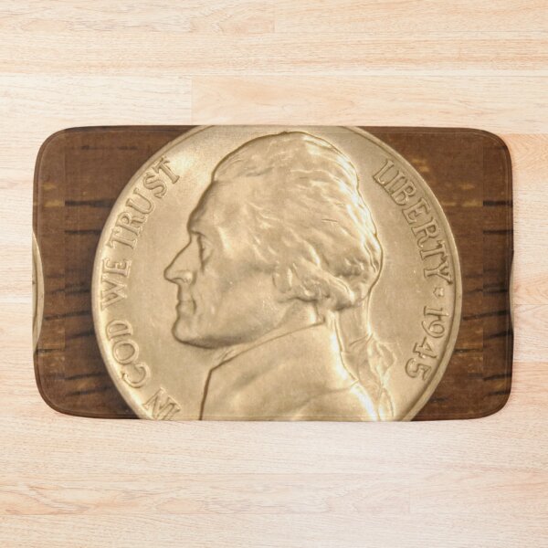 Item preview, 1945 P Jefferson Nickel designed and sold by coinsxcrochet.