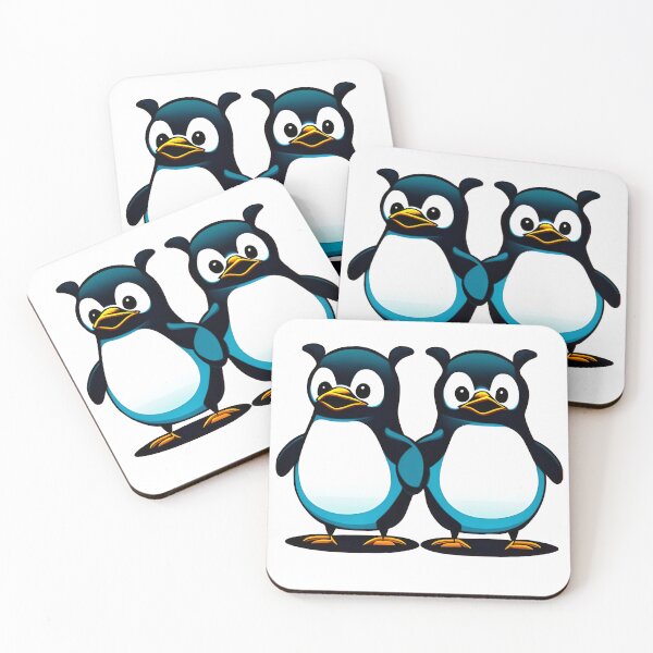 Item preview, Two funny penguins designed and sold by flashcompact.