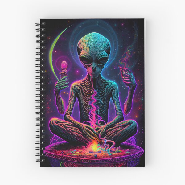 Item preview, Alien Meditation designed and sold by Omni ⭐⭐⭐⭐⭐.