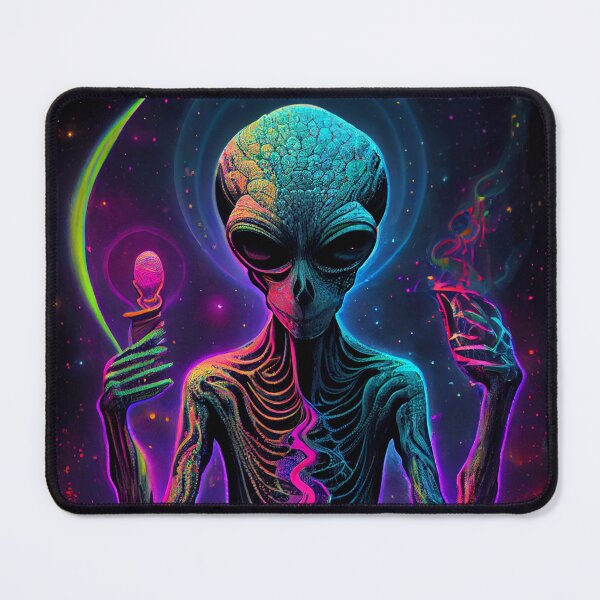 Item preview, Alien Meditation designed and sold by Omni ⭐⭐⭐⭐⭐.
