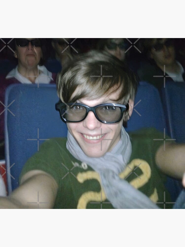 Louis Tomlinson Cinema Selfie Meme Pillow Best Gift for Louis