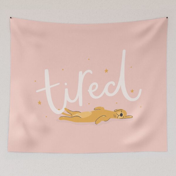 Item preview, Tired as a dog designed and sold by abbieimagine.