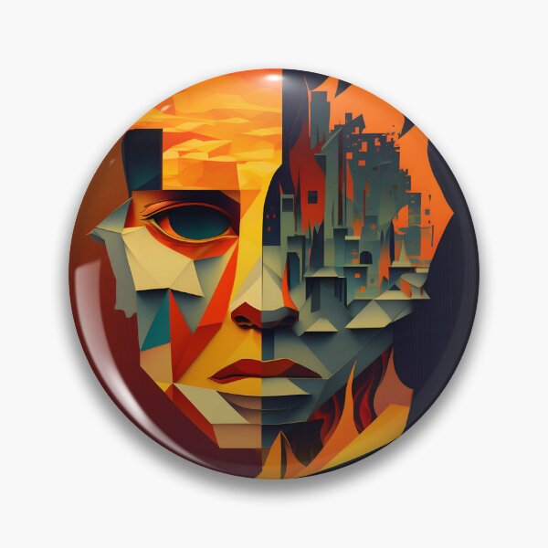 Item preview, Scorched Earth - Face & City designed and sold by AgitProPrints.