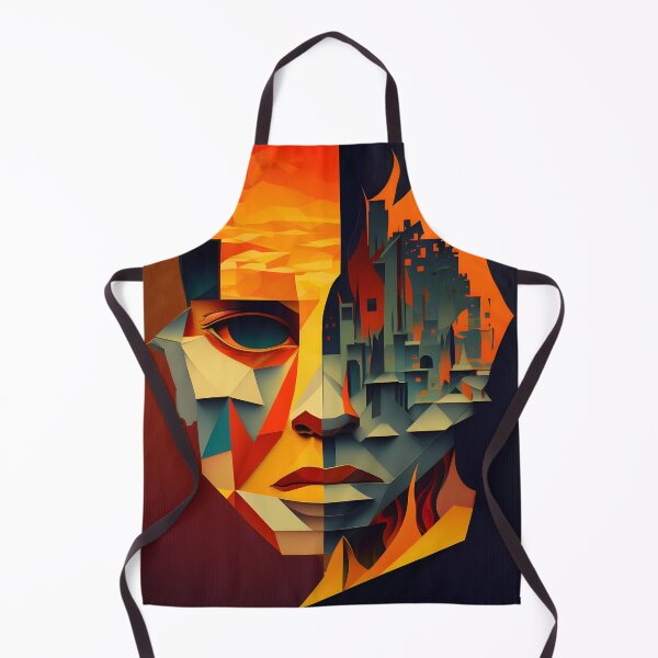 Item preview, Scorched Earth - Face & City designed and sold by AgitProPrints.