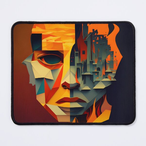 Item preview, Scorched Earth - Face & City designed and sold by AgitProPrints.
