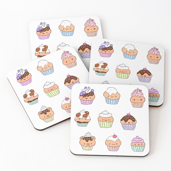Item preview, Kawaii cupcakes pack  designed and sold by Yarafantasyart.