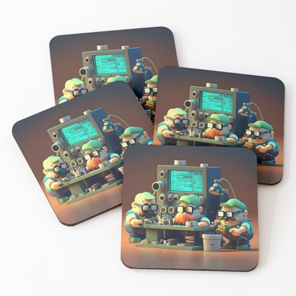 Item preview, A group of cute engineers, fixing something ?  designed and sold by eidast.