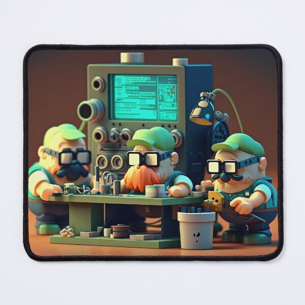 Item preview, A group of cute engineers, fixing something ?  designed and sold by eidast.