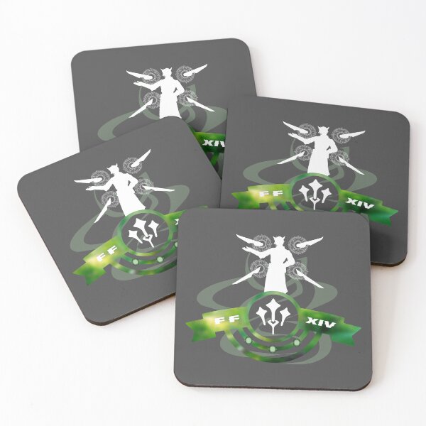 Item preview, FFXIV Sage - Panhaima (Green & White) designed and sold by Hyulia.