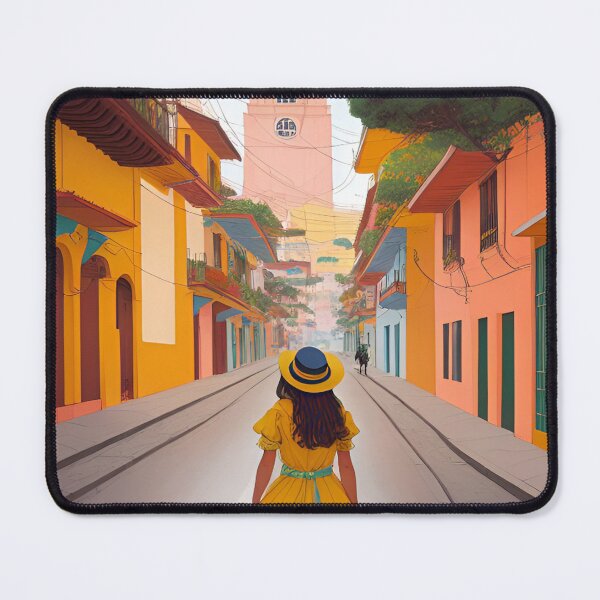 Item preview, Cartajena Colombia travel poster designed and sold by Arctic frame studio.