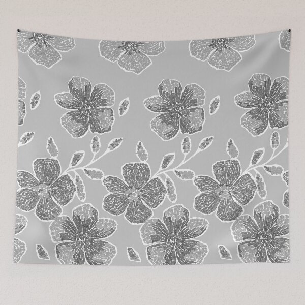 Item preview, Graphic Floral pattern designed and sold by Maryke Van Rooyen.