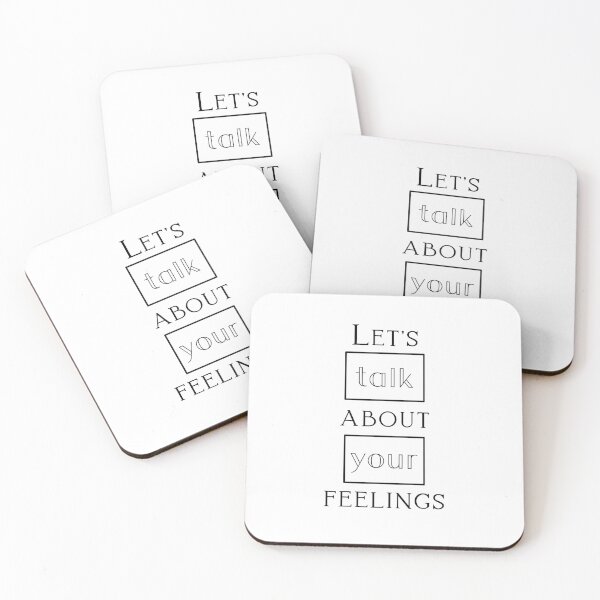 Item preview, Let's Talk About Your Feelings: Emotional Support designed and sold by Indago.