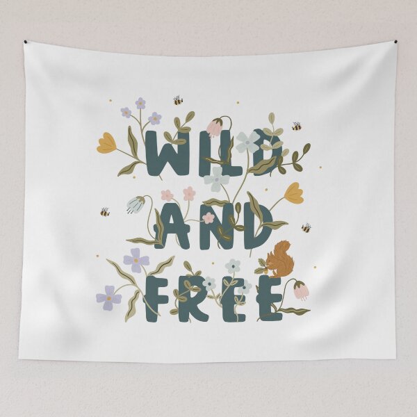 Item preview, All Good Things are Wild and Free  designed and sold by abbieimagine.