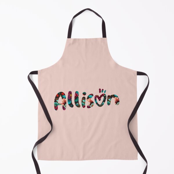 Item preview, Floral Allison Name : Allison Name With Flowers  designed and sold by ABCDEmily ©.
