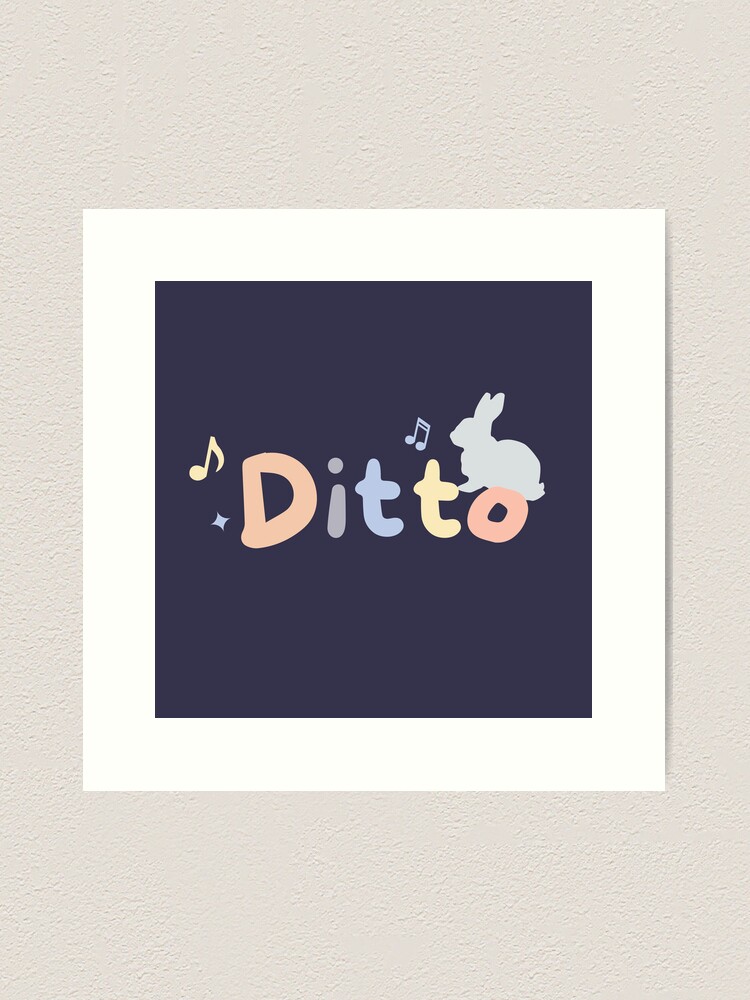 Ditto (side A)  NewJeans - LETRAS