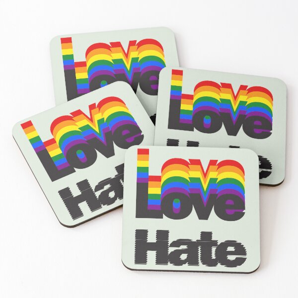 Item preview, Love hate designed and sold by NightOff.