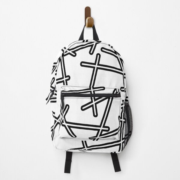 Item preview, Abstract geometric pattern - black and white. designed and sold by K.S ART.