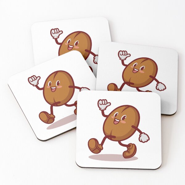 Item preview, Coffee bean cartoon character designed and sold by Tony J.