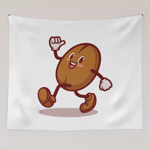 Item preview, Coffee bean cartoon character designed and sold by Tony J.