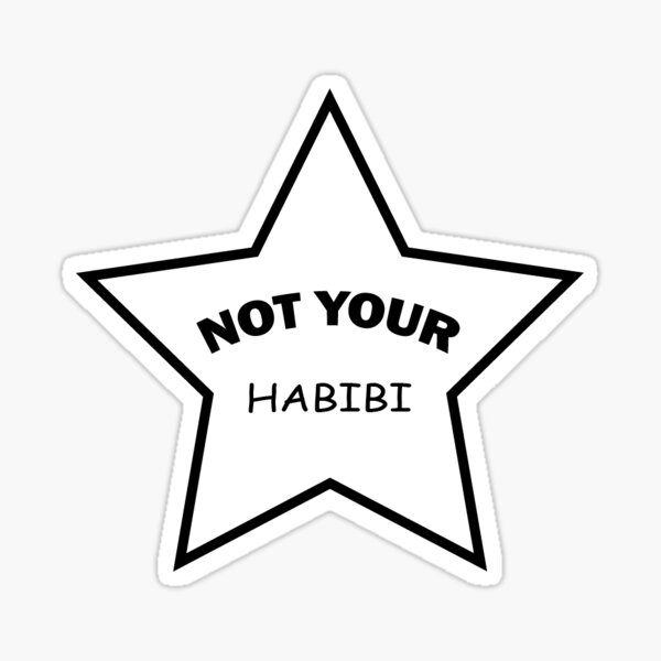 Artikel-Vorschau von NICHT IHR HABIBI, designt und verkauft von lemadjom.