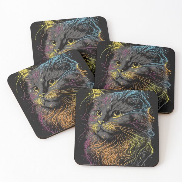 Item preview, Synth Cat Design  designed and sold by Playfullprints.