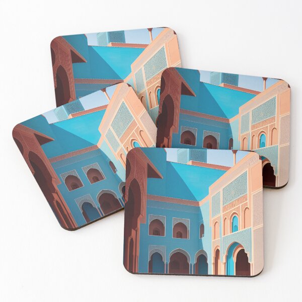 Item preview, Morocco marrakech travel poster  designed and sold by Arctic frame studio.
