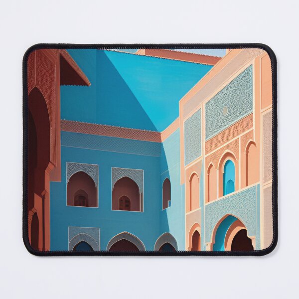 Item preview, Morocco marrakech travel poster  designed and sold by Arctic frame studio.