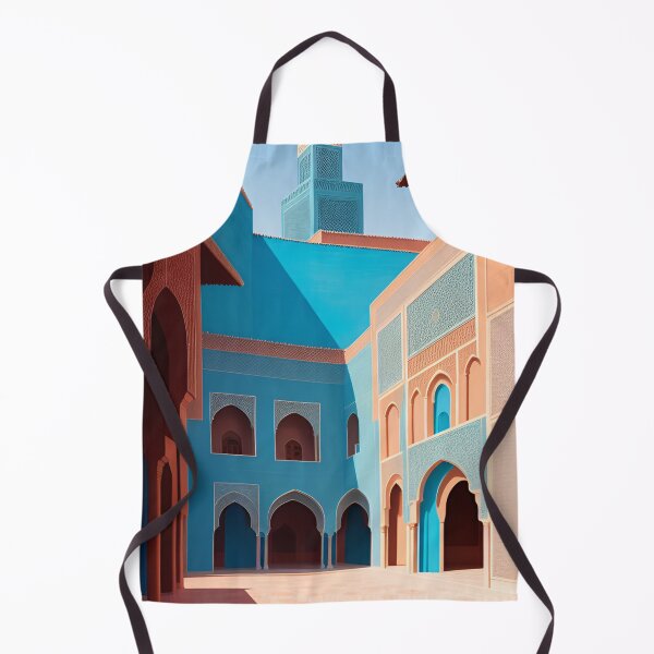 Item preview, Morocco marrakech travel poster  designed and sold by Arctic frame studio.