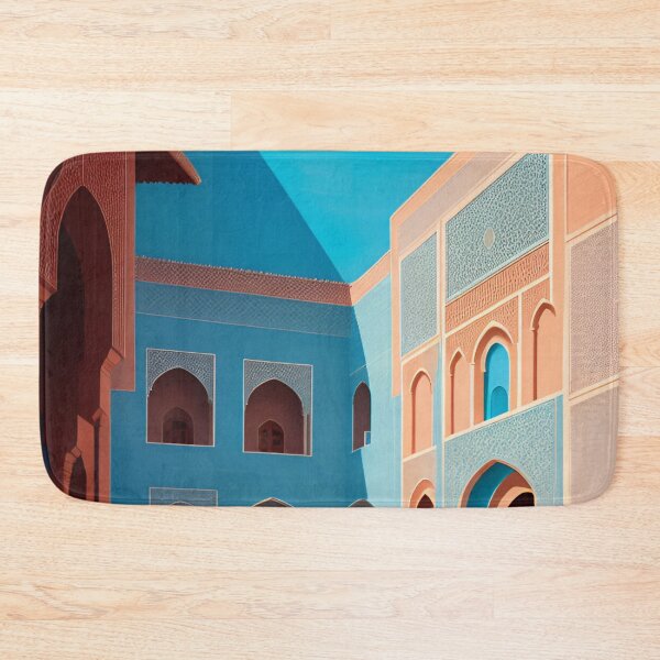 Item preview, Morocco marrakech travel poster  designed and sold by Arctic frame studio.