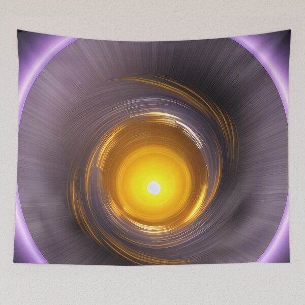 Aperçu de l'œuvre Interdimensional portal to another world swirling créée et vendue par VersoShopping.