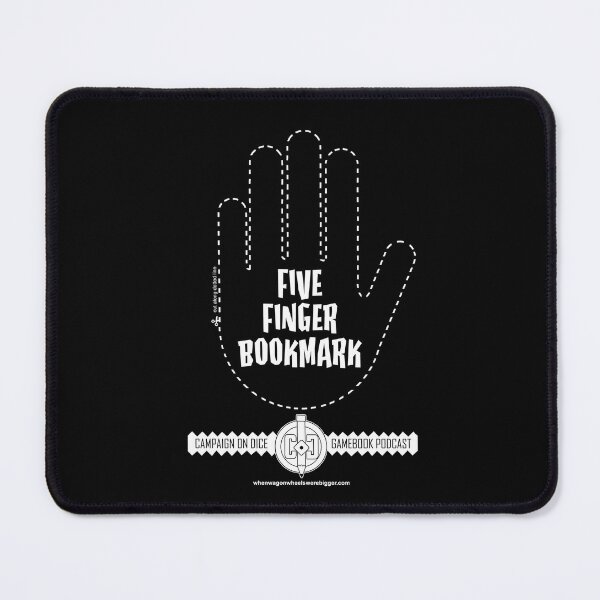 Item preview, Five Finger Bookmark designed and sold by W4BPodcasts.
