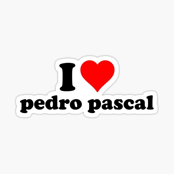 Item preview, i heart pedro pascal designed and sold by ren.