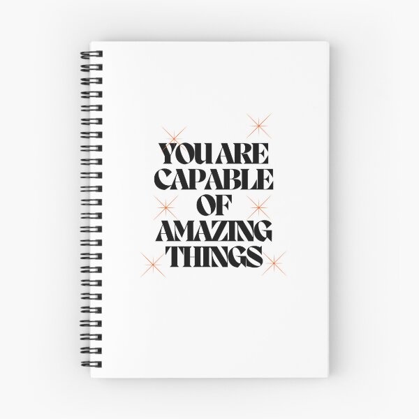 Item preview, you are capable of amazing things, u r capable designed and sold by DareDreams.