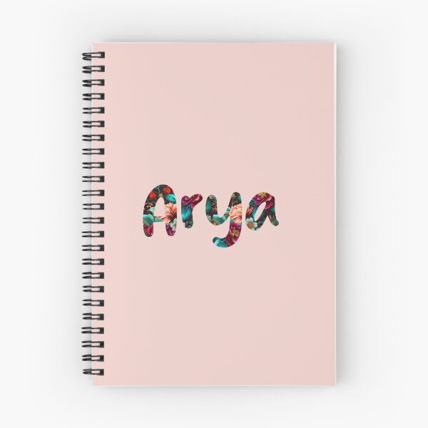Artikelvorschau, Blumen-Arya-Name: Arya-Name mit Blumen entworfen und verkauft von ABCDEmily ©.