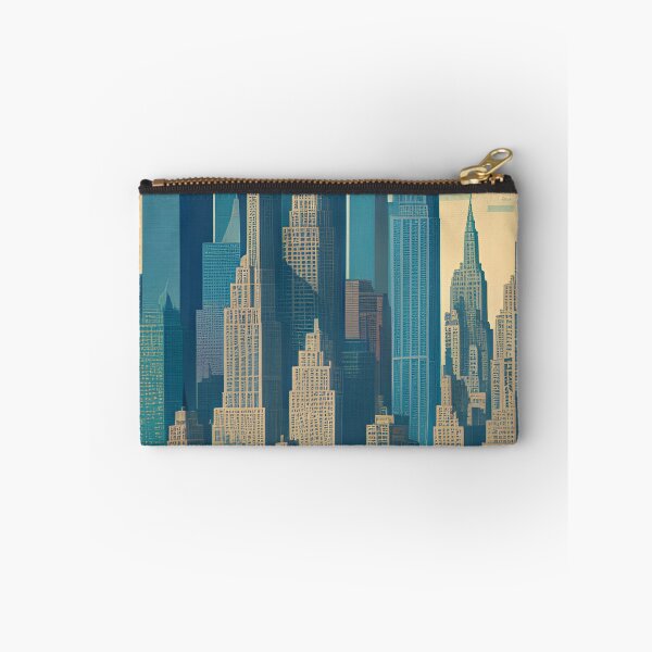 Artikelvorschau, Stadtreiseplakat New York Manhattan entworfen und verkauft von Arctic frame studio.
