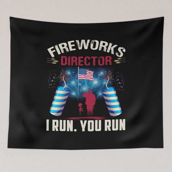 Item preview, Fireworks Director I Run. You Run  designed and sold by boomthetees.