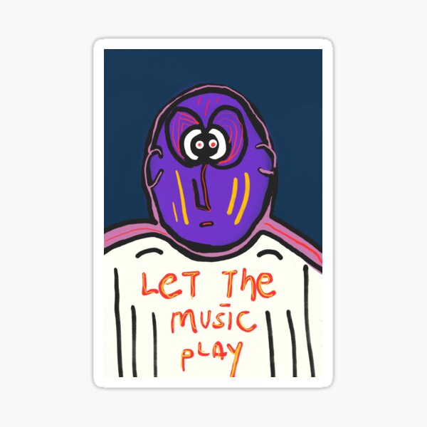 Item preview, let the music play! designed and sold by Beerder.