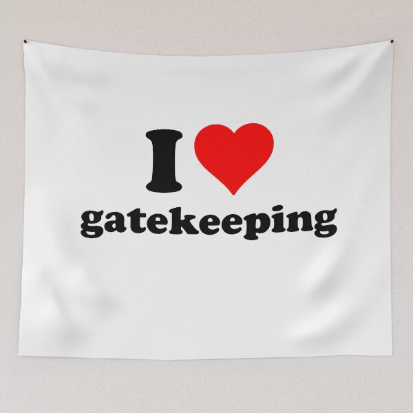 Item preview, i heart gatekeeping designed and sold by ren.