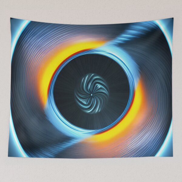 Aperçu de l'œuvre Interdimensional portal to another world swirling créée et vendue par VersoShopping.