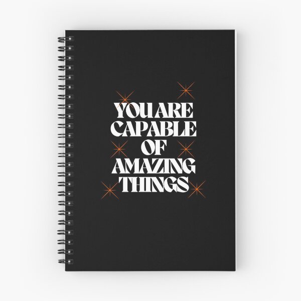 Item preview, you are capable of amazing things, u r capable designed and sold by DareDreams.
