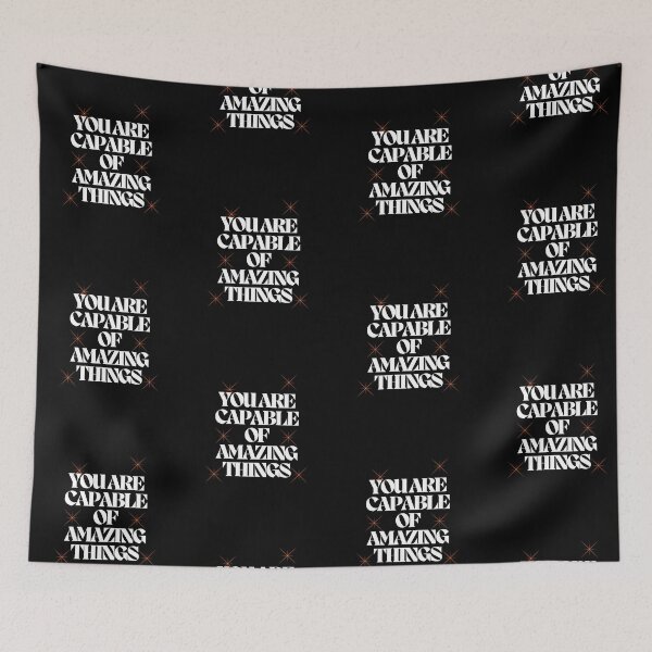 Item preview, you are capable of amazing things, u r capable designed and sold by DareDreams.