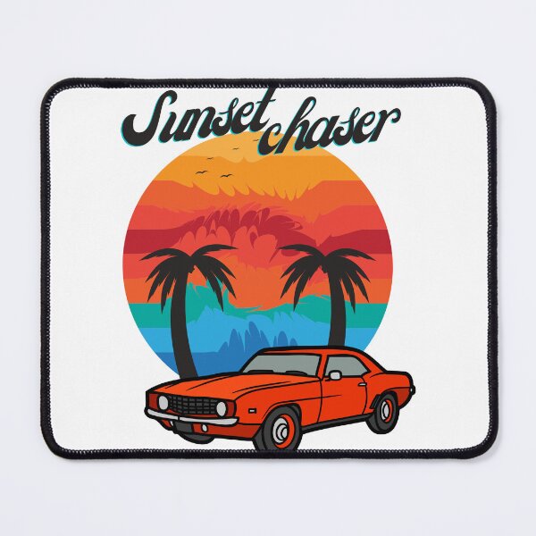 Item preview, sunset chaser Gender Neutral adult Retro fashion retro cars retro aesthetic designed and sold by gulnaz797.