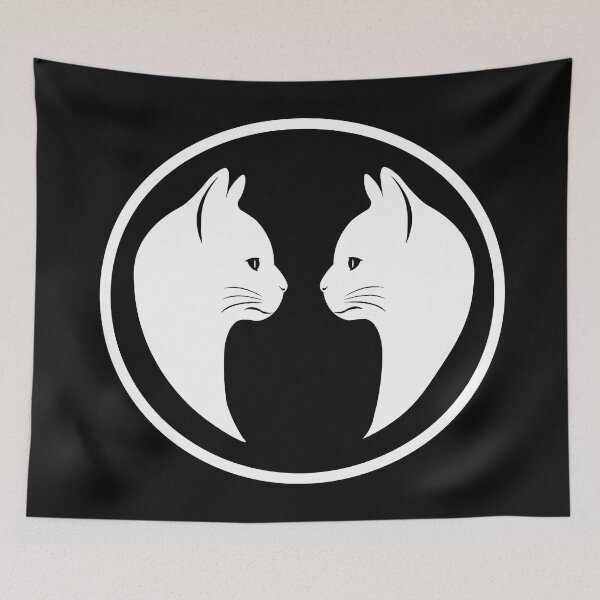 Item preview, white cats designed and sold by andrew JOHNSEN.
