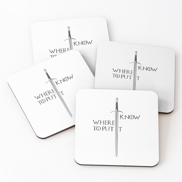 Item preview, I KNOW WHERE TO PUT IT BLACK TEXT designed and sold by 007leon.