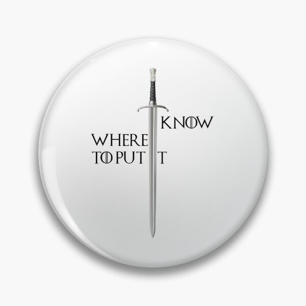 Item preview, I KNOW WHERE TO PUT IT BLACK TEXT designed and sold by 007leon.